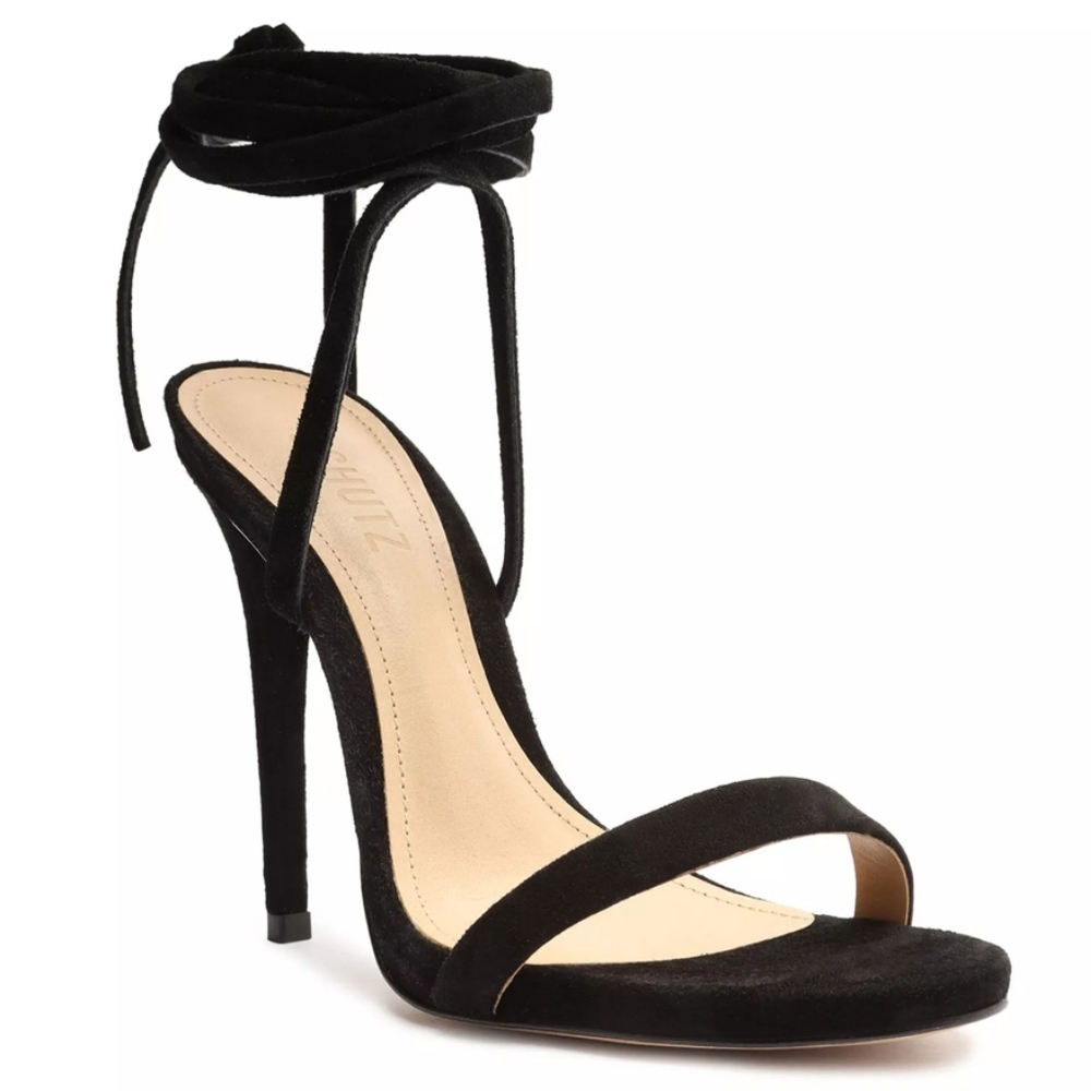 Schultz Suede Tie Heels